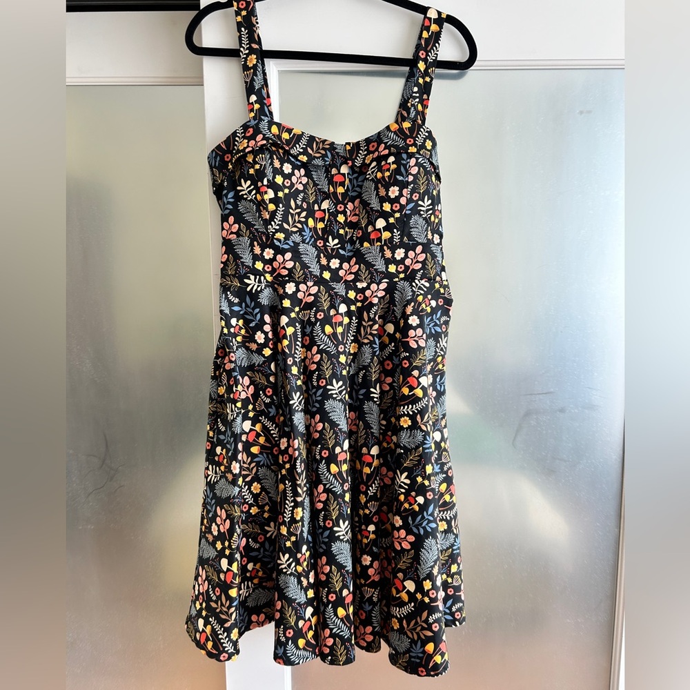 Eva Rose Retro Style Mushroom Dress